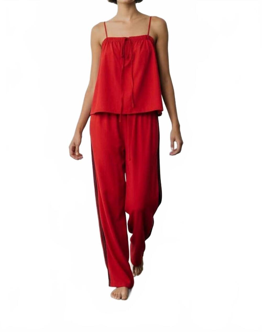 NEW BUCKETLIST women's sporty spice set in red